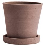 Květináč Flowerpot s podmiskou Terracotta S HAY – Hledejceny.cz