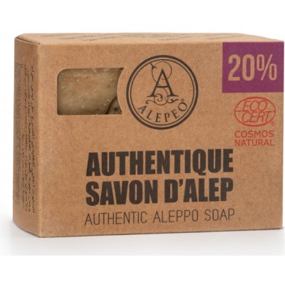 Alepeo tradiční Aleppo mýdlo s vavřínovým olejem 20% 190 g – Hledejceny.cz