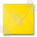 Barevné obálky čtvercové 165x165 mm 120g 20ks žluté – Zboží Živě