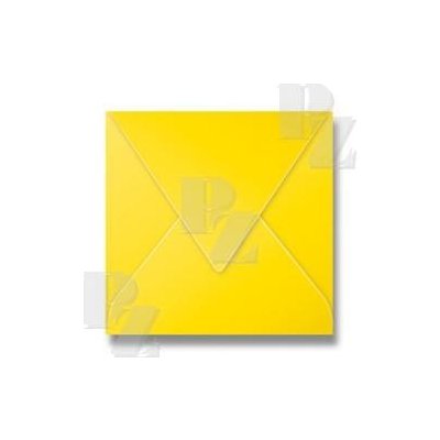Barevné obálky čtvercové 165x165 mm 120g 20ks žluté – Zboží Živě