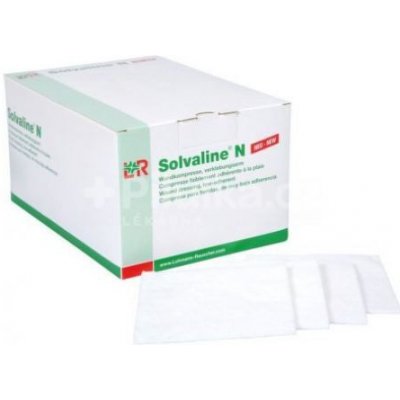 Solvaline N Komprese spec. savá steril. 10 x 10cm 10 ks – Sleviste.cz