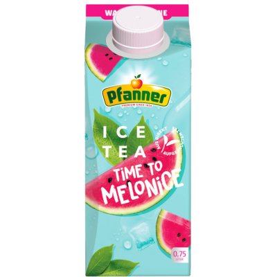 Pfanner ledový čaj s příchutí vodního melounu 0,75 l – Sleviste.cz