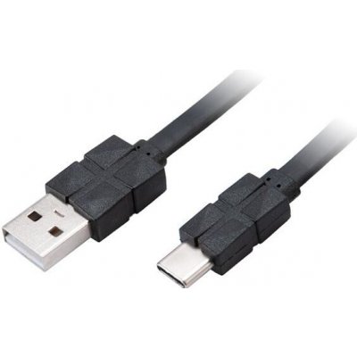 Akasa AK-CBUB43-10BK USB 2.0 Type-C na Type-A, 100cm – Zbozi.Blesk.cz