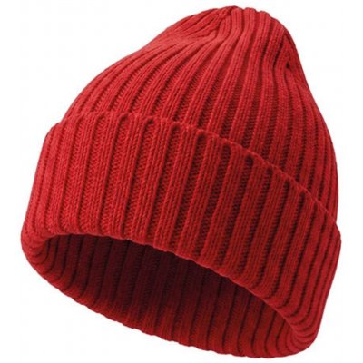 l-merch Čepice s merino vlnou Červená univerzal – Hledejceny.cz