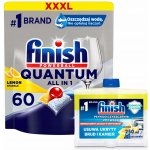 Finish Quantum All in 1 kapsle do myčky nádobí Lemon Sparkle 60 ks 624g – Zboží Dáma