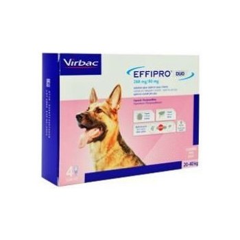 Effipro Duo Spot-on Dog L 20-40 kg 4 x 2,68 ml