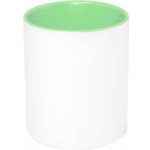 Stojan na psací potřeby keramický s barevným vnitřkem - zelená sublimace termotransfer – Zboží Dáma