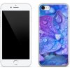 Pouzdro a kryt na mobilní telefon Apple Pouzdro mmCase gelové iPhone 8 - fialový květ