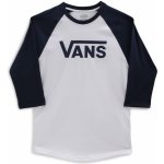 Vans CLASSIC RAGLAN-B pánské tričko bílá – Zboží Mobilmania