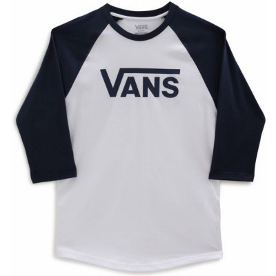 Vans CLASSIC RAGLAN-B pánské tričko bílá – Zboží Mobilmania