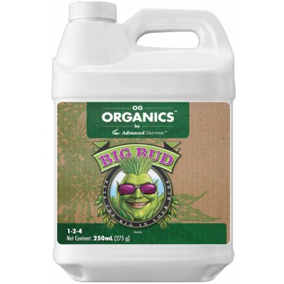 Advanced Nutrients OG Organics Big Bud Liquid 250 ml – Hledejceny.cz