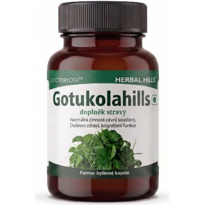 Herbal Hills Gotukolahills Bylinné kapsle 60 kapslí – Hledejceny.cz