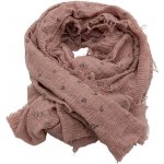 elegantní šátek v Pudrově růžové barvě – Zboží Dáma