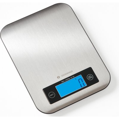 Zassenhaus PURE Digitální kuchyňská váha do 10 kg nerez – Sleviste.cz