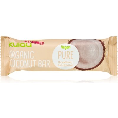 Kulau BIO kokosová tyčinka PURE VEGAN bez přidaného cukru 40 g – Zboží Mobilmania