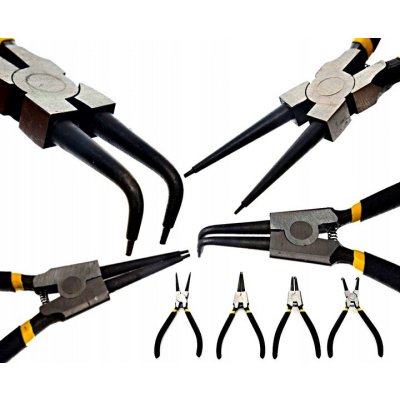 KRAFT&DELE Kleště seeger sada 4ks 6" KD10322 KRAFT& – Zboží Dáma