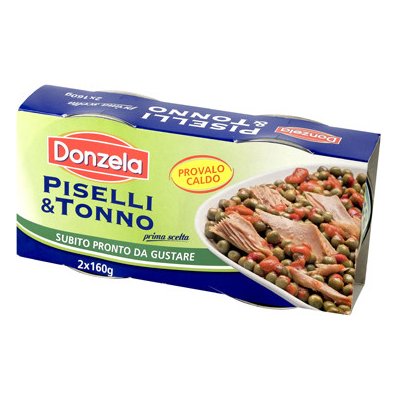 Icat Food Tuňák s hráškem Donzela 2 x 160 g – Zboží Dáma