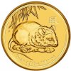The Perth Mint zlatá mince Gold Lunární Série II Rok Myši 1 oz