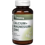 Vitaking CalMag-Zinc Calcium +Magnesium +Zinc 100 Tablet – Hledejceny.cz