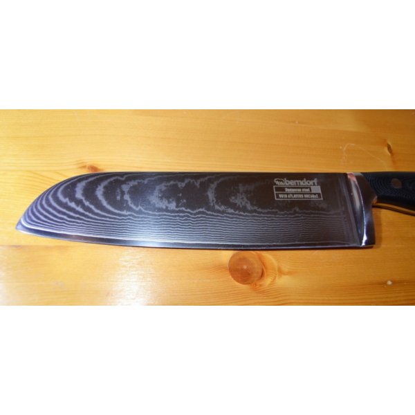 Berndorf Profi Line Damascus nůž Santoku Damašková ocel 21 cm od 2 861 Kč -  Heureka.cz