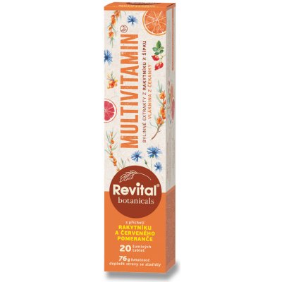 Revital Botanicals Multivitamín šumivé tablety 20 tablet – Hledejceny.cz