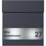 Max Knobloch Luxusní poštovní schránka KNOBLOCH MAILBOX 11 Barva: Antracitová – Zbozi.Blesk.cz