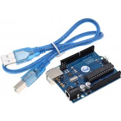 HWKITCHEN Precizní klon Arduino UNO R3 + USB kabel HW396