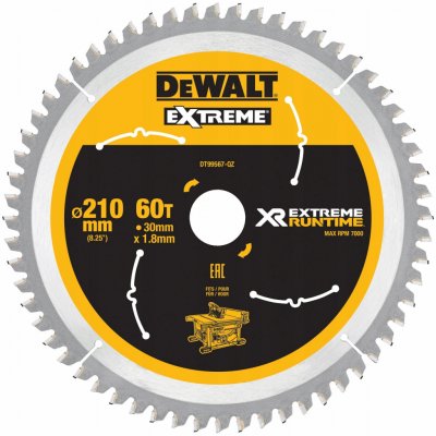 DeWALT FLEXVOLT DT99567 Pilový kotouč 210x30mm 60z – Zboží Dáma