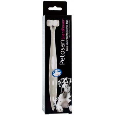 Petosan Silent Power-sonický zubní kartáček pro psy 1 ks – Zboží Dáma
