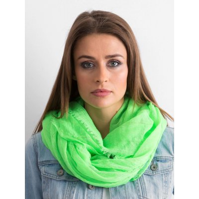 Basic neonově zelený dámský šátek at-ch-st-858.34p-fluo green – Zbozi.Blesk.cz