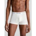 Calvin Klein pánské trenky 3 Pack Low Rise Trunks Cotton Stretch 0000U2664G100 bílá – Hledejceny.cz