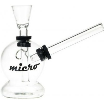 Micro Bong sklo 10cm průhledný – Zbozi.Blesk.cz