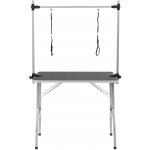 Greatstore Stůl na úpravu a koupání psů a koček nastavitelný s 2 smyčkami – Zbozi.Blesk.cz