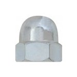 Matice klobouková, DIN 1587, zinek bílý, M16, MKL16 – Hledejceny.cz