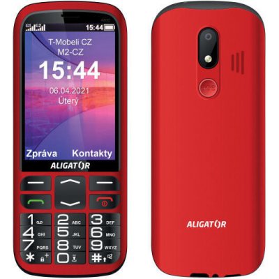 ALIGATOR A830 Senior červená – Hledejceny.cz