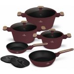 BERLINGERHAUS Sada nádobí s titanovým povrchem 10 ks Leonardo Nordic Collection BH-8305 – Zboží Dáma