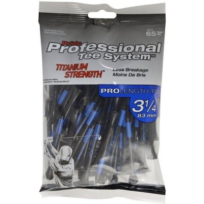PRIDE SPORT "PTS" - TITANIUM 2-3/4" 65 ks Titanová týčka, černá – Zboží Dáma