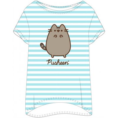 Dívčí triko na spaní Pusheen modré – Zboží Dáma