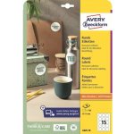 Avery Zweckform 6225-10 Kulaté etikety 51 mm 150 ks bílá – Zboží Dáma
