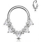 Šperky4U Helix cartilage tragus piercing NS0046ST-1208 – Zboží Dáma