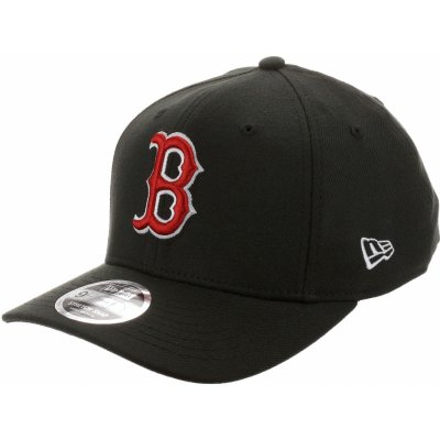 New Era 9FIFTY Boston Red Sox Stretch Snapback Black/Official Team Colors Černá / vícebarevné / Černá – Zboží Mobilmania