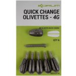 Korum Rychlovýměnná Zátěž Quick Change Olivettes 8g – Zboží Mobilmania