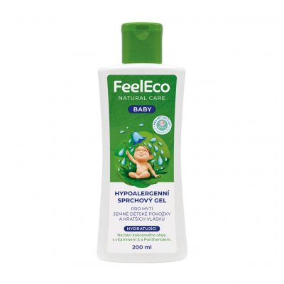 FeelEco Baby Hypoalergenní sprchový gel 200 ml – Zboží Dáma