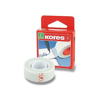 Kores Invisible popisovatelná neviditelná lepicí páska 19 mm x 33 m