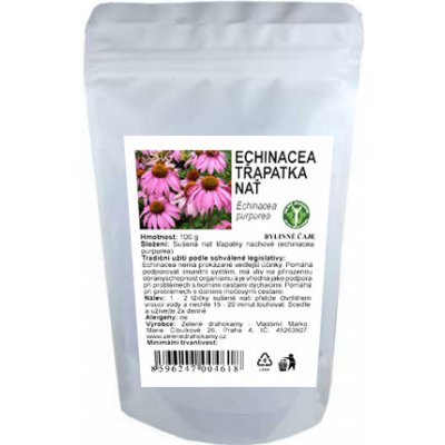 Zelené Drahokamy Echinacea Třapatka Rudbeckie nať 100 g