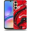 Pouzdro a kryt na mobilní telefon Samsung Picasee silikonové Samsung Galaxy A05s Red black černé