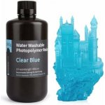 ELEGOO Water Washable Resin Clear Blue 1kg – Zboží Živě