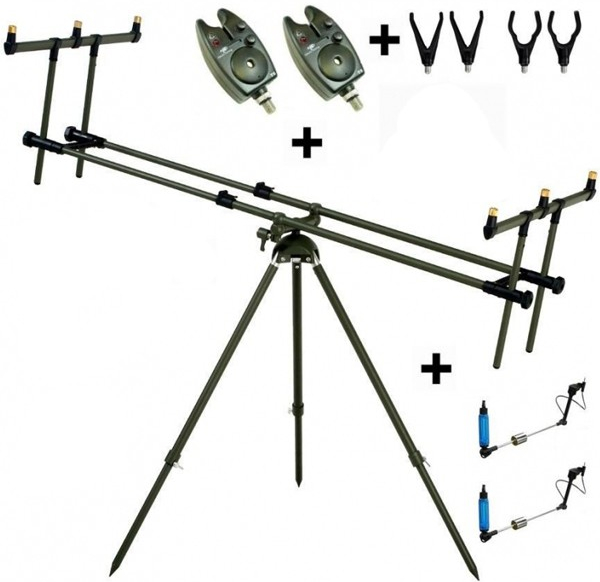 Giants Fishing Tripod Specialist 3 Rods + 2x hlásič + 2x swinger od 2 490  Kč - Heureka.cz