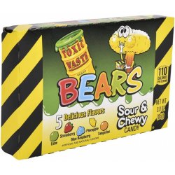 Toxic Waste Sour Gummy Bears 85 g