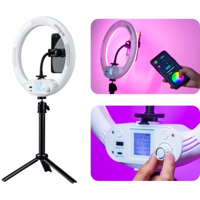 Viltrox Weeylite WE-9 RGB barevné kruhové 10" – Zboží Živě